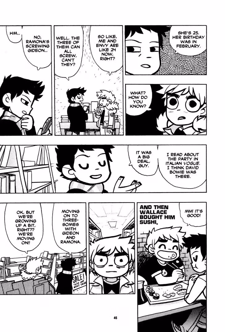 Read Scott Pilgrim chapter 33 image 11 on Lezhin
