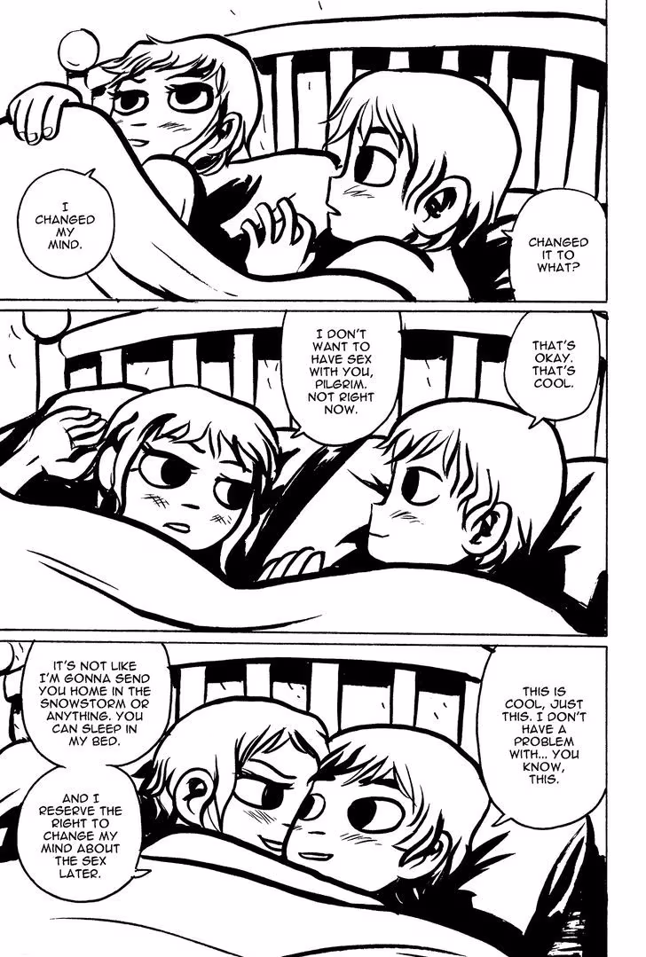 Read Scott Pilgrim chapter 4 image 21 on Lezhin