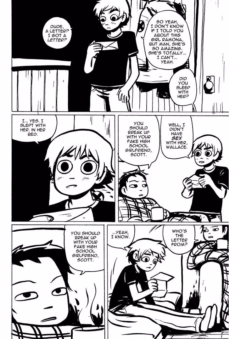 Read Scott Pilgrim chapter 4 image 28 on Lezhin