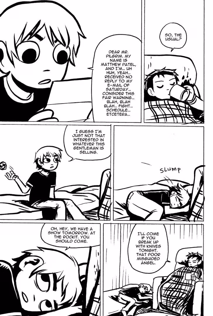 Read Scott Pilgrim chapter 4 image 29 on Lezhin