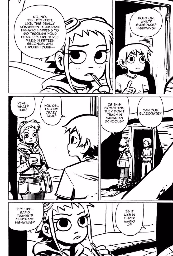 Read Scott Pilgrim chapter 4 image 3 on Lezhin
