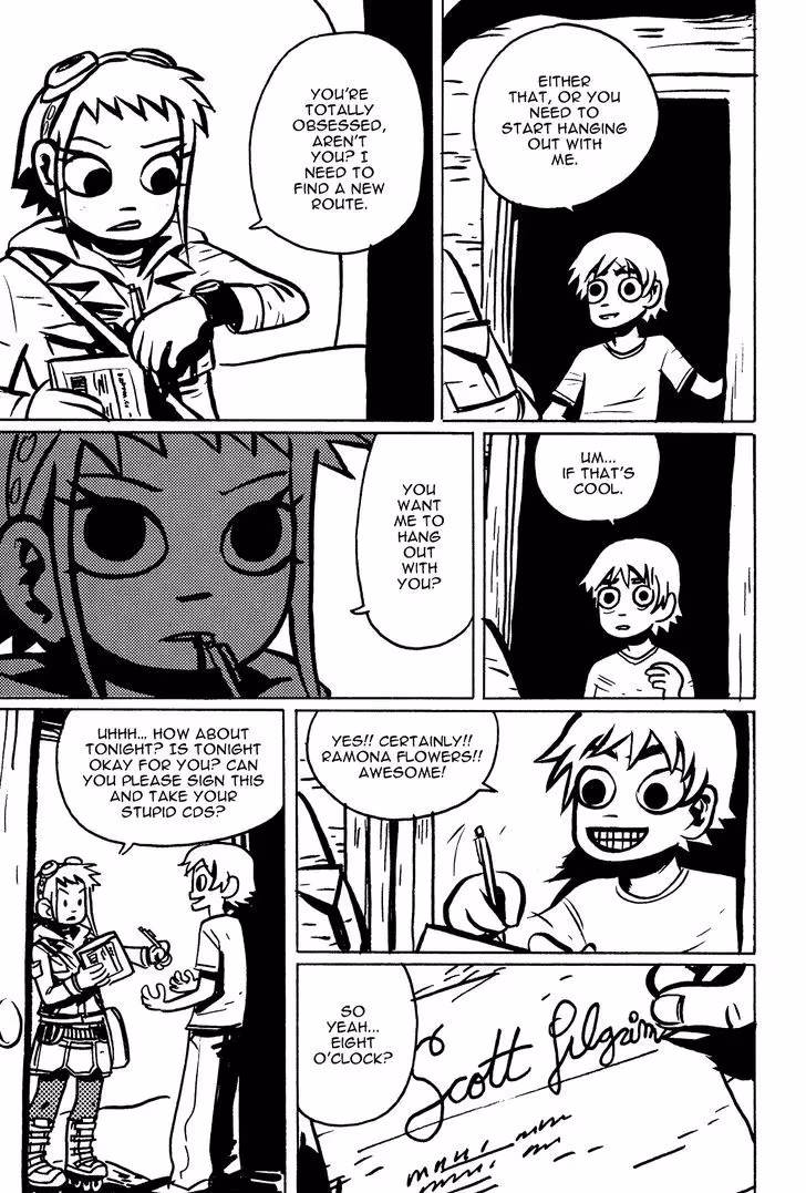 Read Scott Pilgrim chapter 4 image 5 on Lezhin