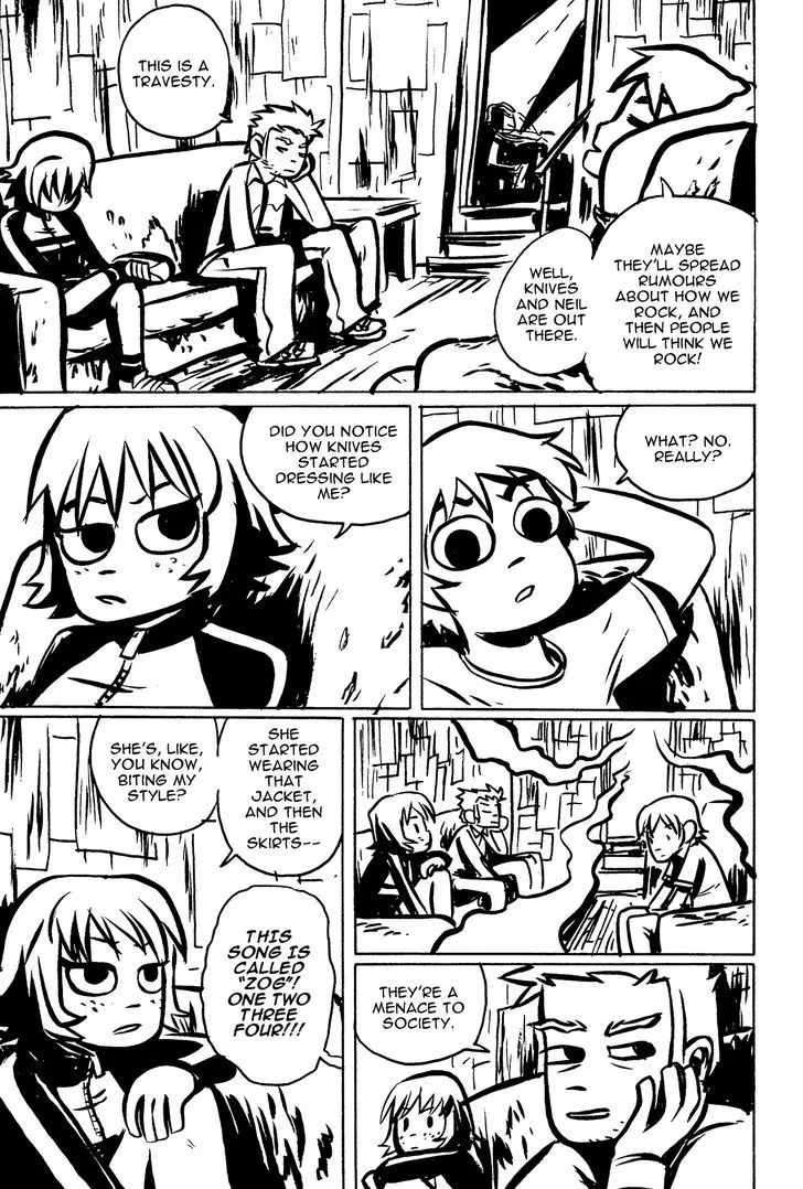 Read Scott Pilgrim chapter 5 image 13 on Lezhin