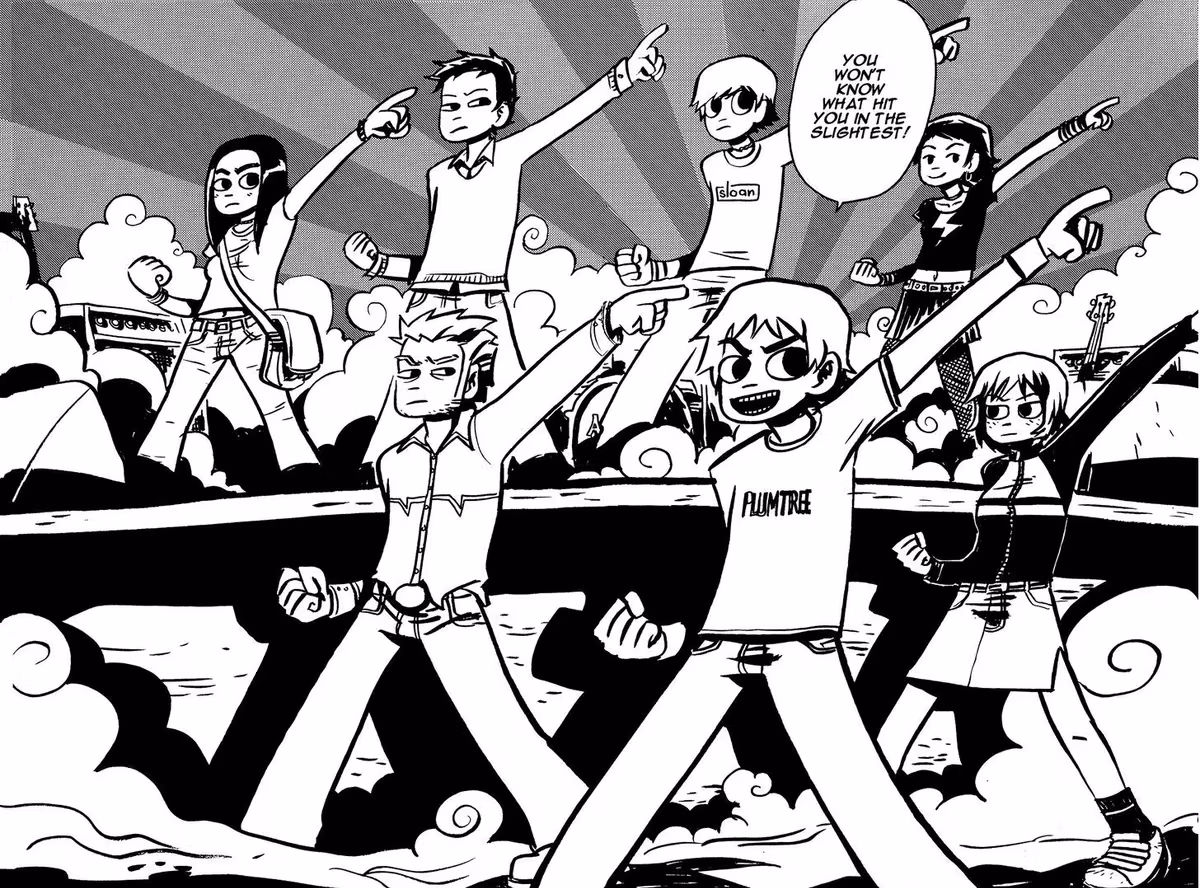 Read Scott Pilgrim chapter 5 image 33 on Lezhin