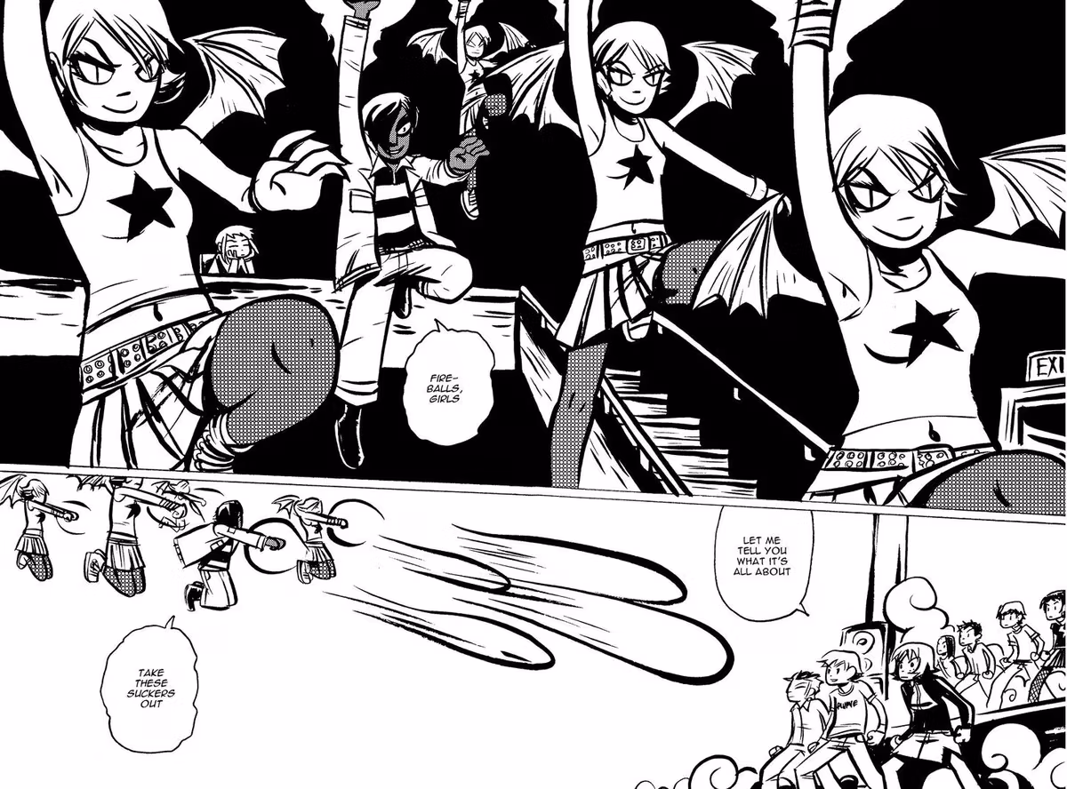 Read Scott Pilgrim chapter 5 image 34 on Lezhin