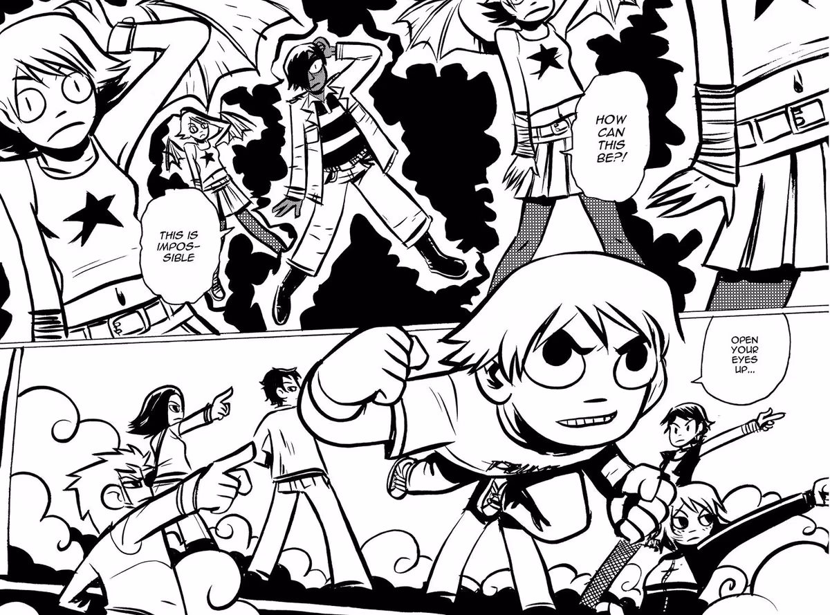 Read Scott Pilgrim chapter 5 image 36 on Lezhin