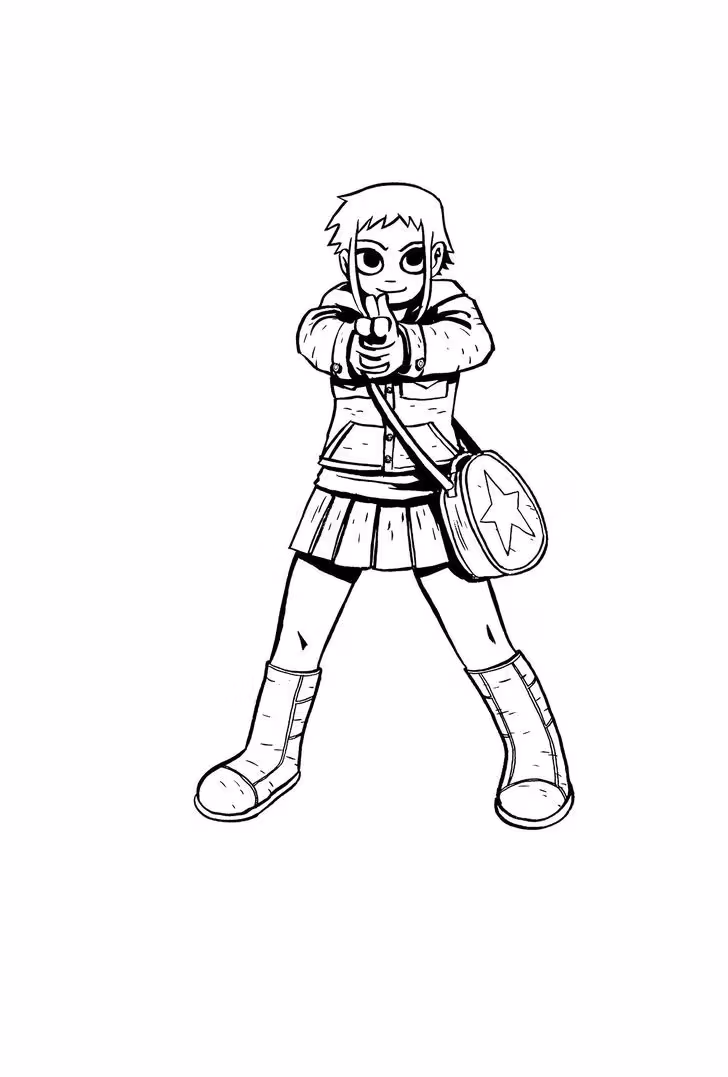 Read Scott Pilgrim chapter 5 image 49 on Lezhin