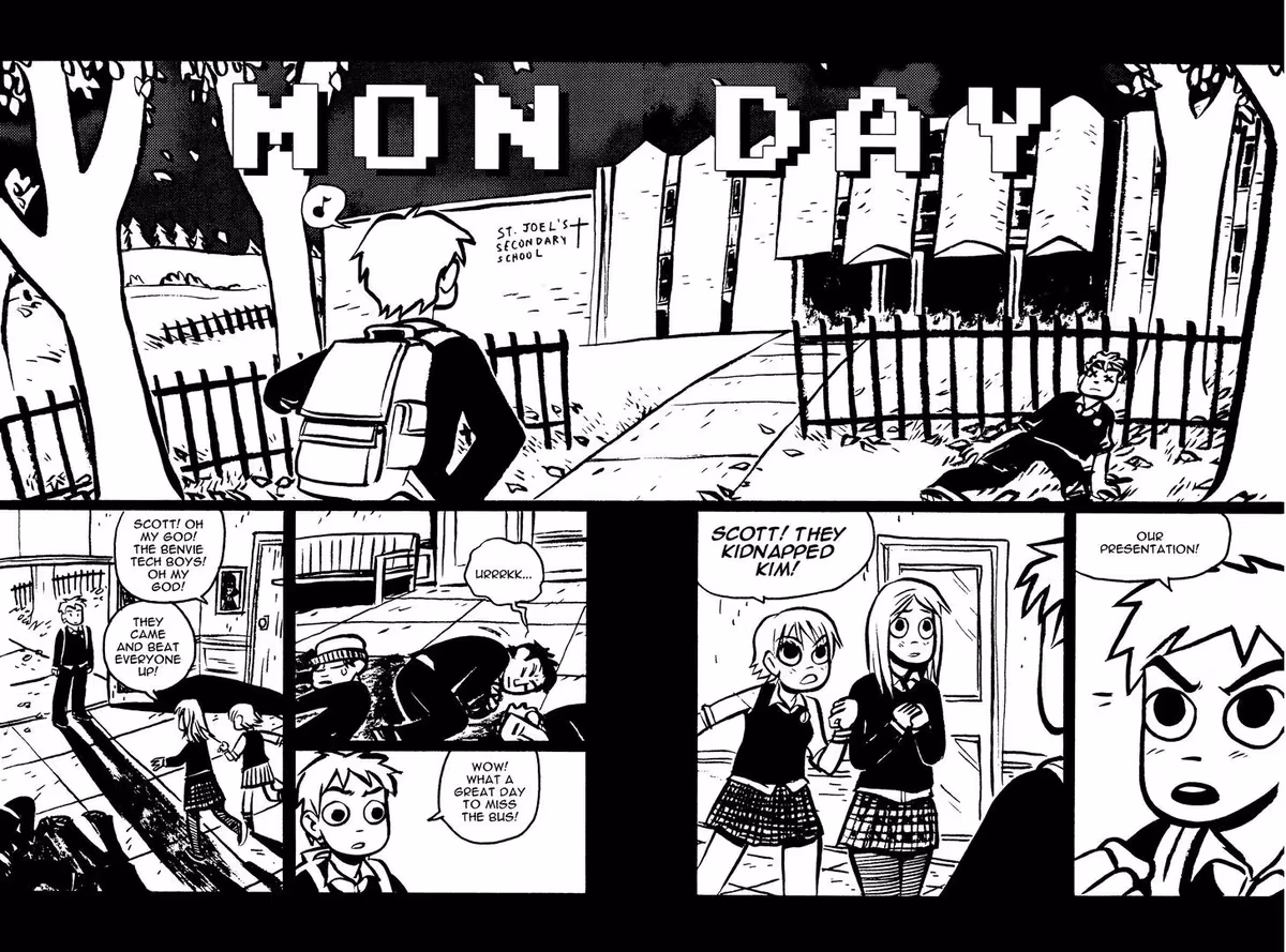Read Scott Pilgrim chapter 6 image 20 on Lezhin