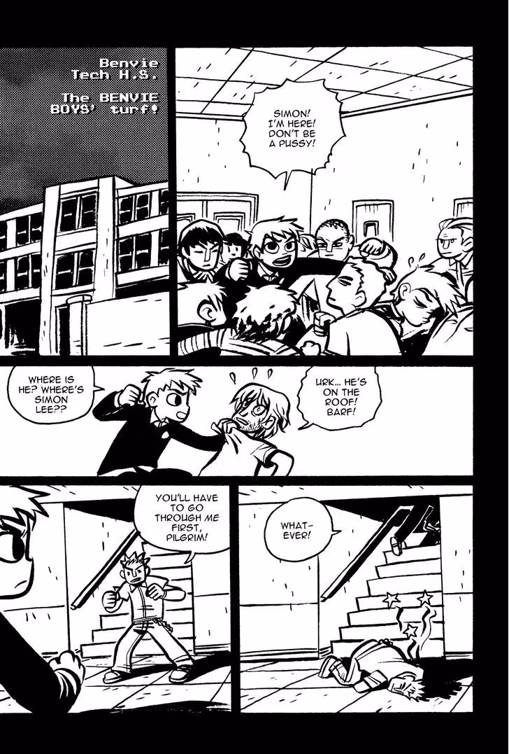 Read Scott Pilgrim chapter 6 image 21 on Lezhin