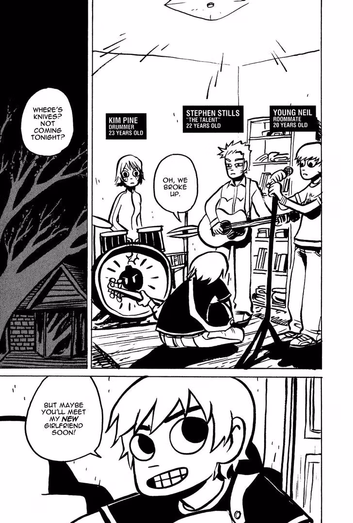 Read Scott Pilgrim chapter 7 image 15 on Lezhin