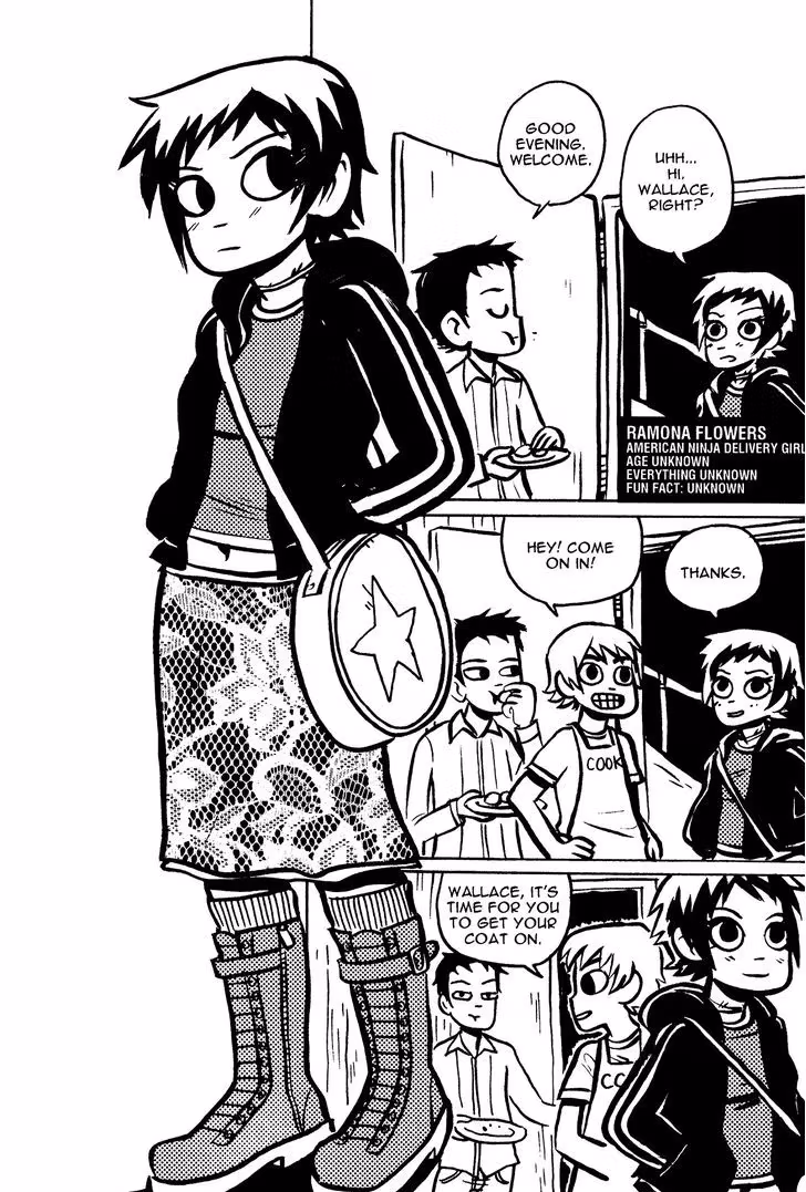 Read Scott Pilgrim chapter 7 image 18 on Lezhin