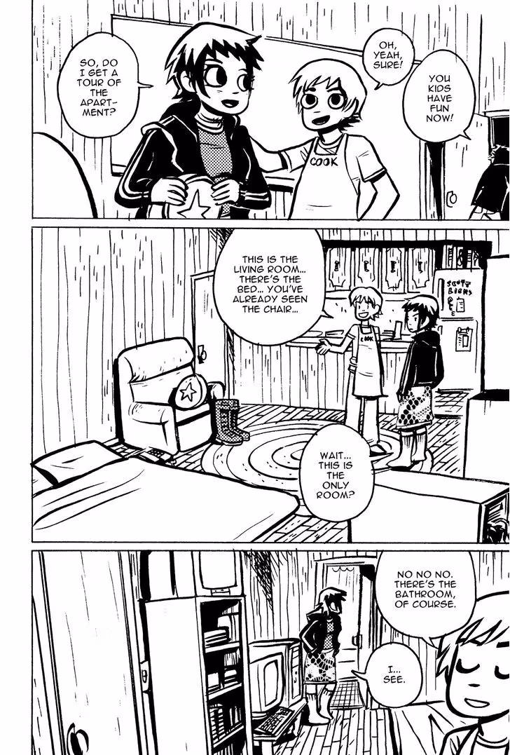 Read Scott Pilgrim chapter 7 image 20 on Lezhin