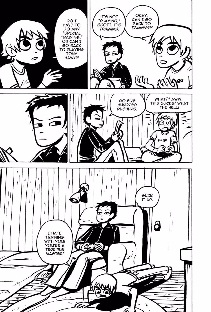 Read Scott Pilgrim chapter 8 image 13 on Lezhin