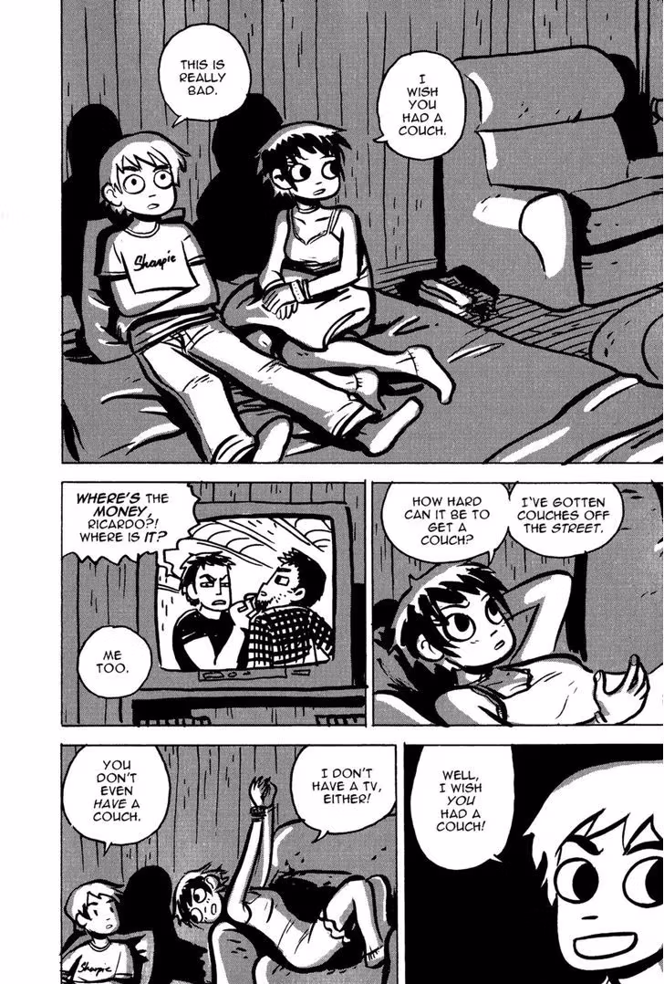 Read Scott Pilgrim chapter 8 image 21 on Lezhin