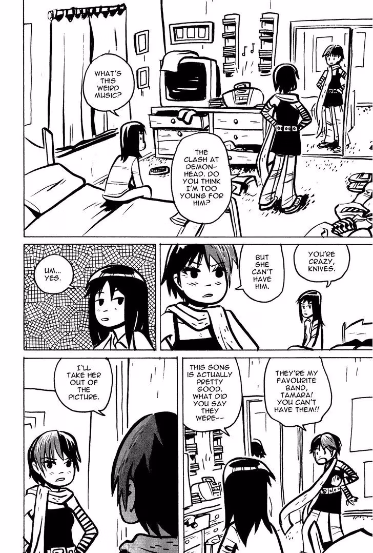 Read Scott Pilgrim chapter 9 image 17 on Lezhin