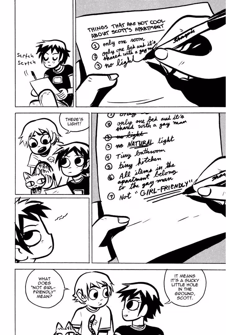Read Scott Pilgrim chapter 9 image 19 on Lezhin