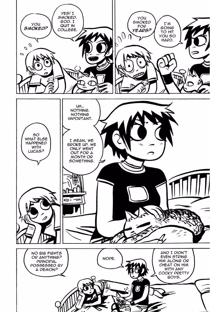 Read Scott Pilgrim chapter 9 image 21 on Lezhin