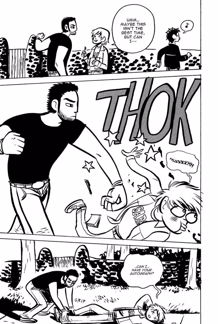 Read Scott Pilgrim chapter 9 image 26 on Lezhin