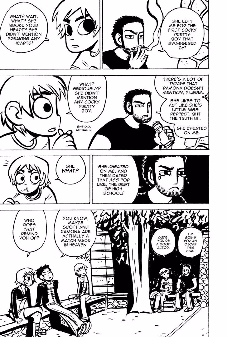 Read Scott Pilgrim chapter 9 image 30 on Lezhin