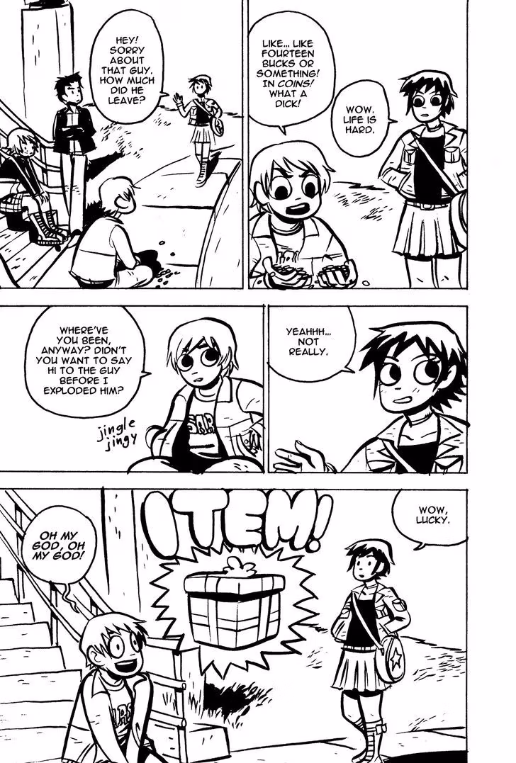 Read Scott Pilgrim chapter 9 image 37 on Lezhin