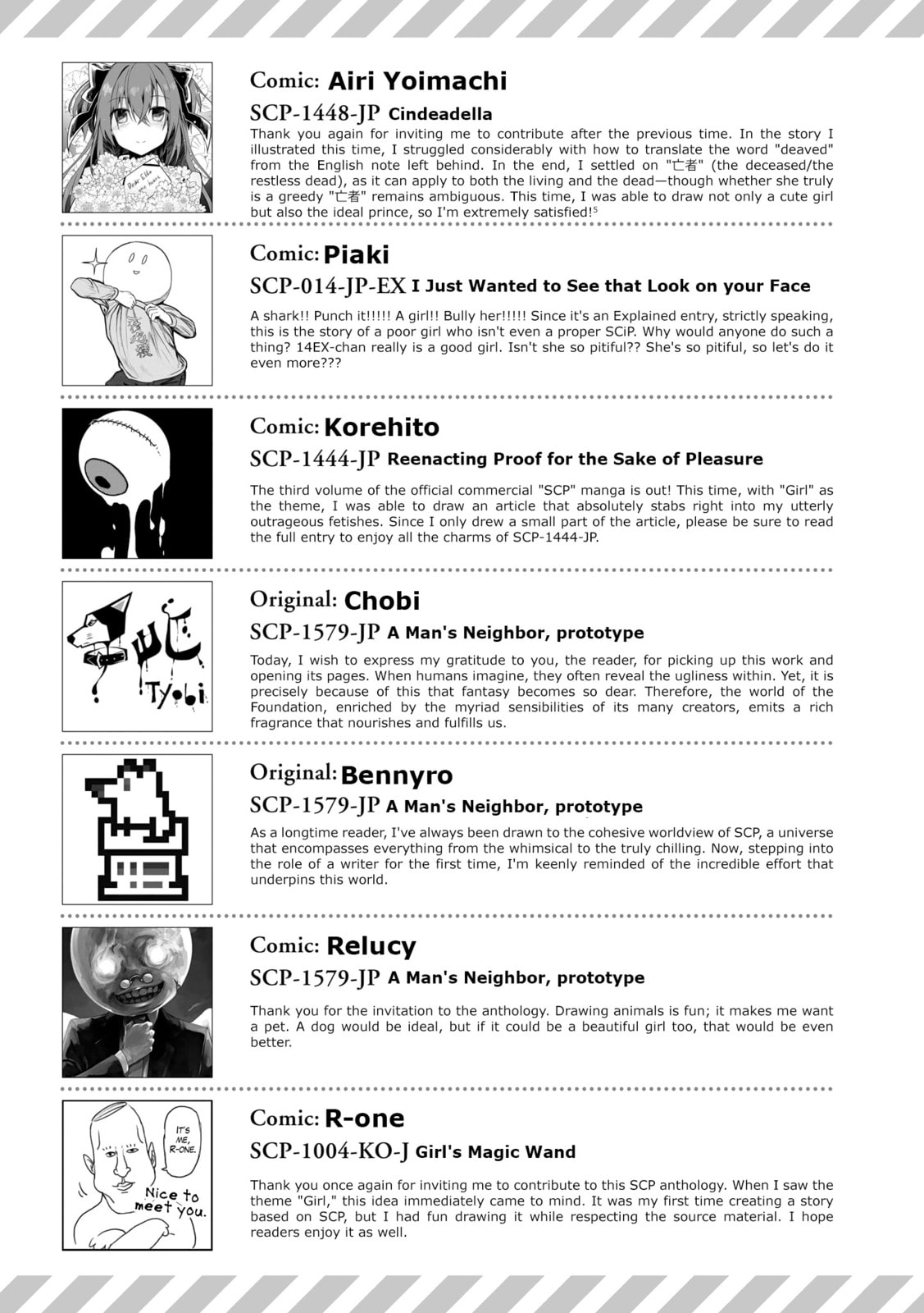 Read SCP Comic Anthology Musume chapter 8 image 10 on Lezhin