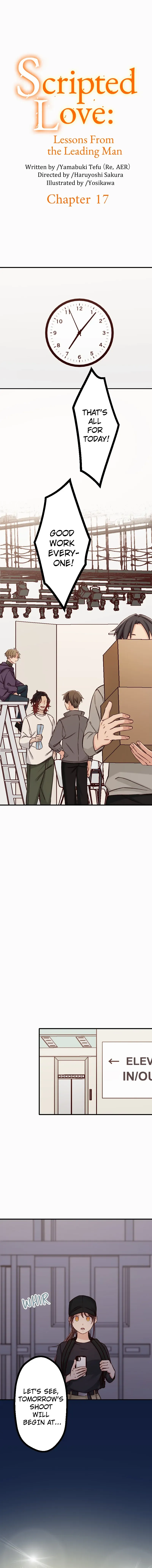 Read Scripted Love: Lessons From the Leading Man chapter 17 image 1 on Lezhin
