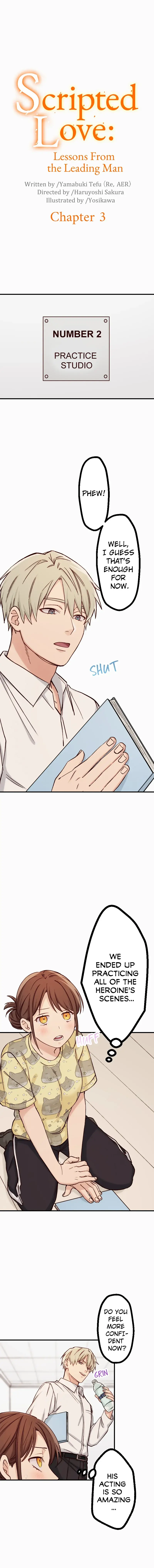 Read Scripted Love: Lessons From the Leading Man chapter 3 image 1 on Lezhin