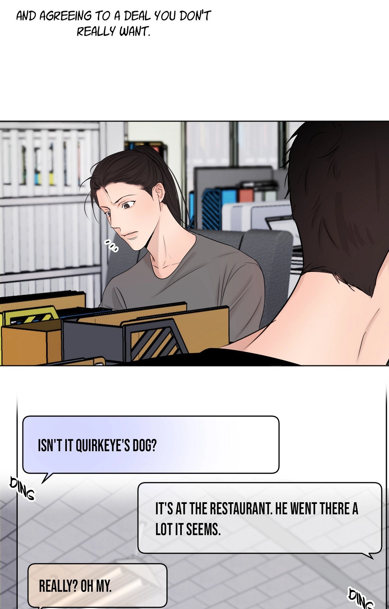 Read Secondo Piatto chapter 74 image 7 on Lezhin