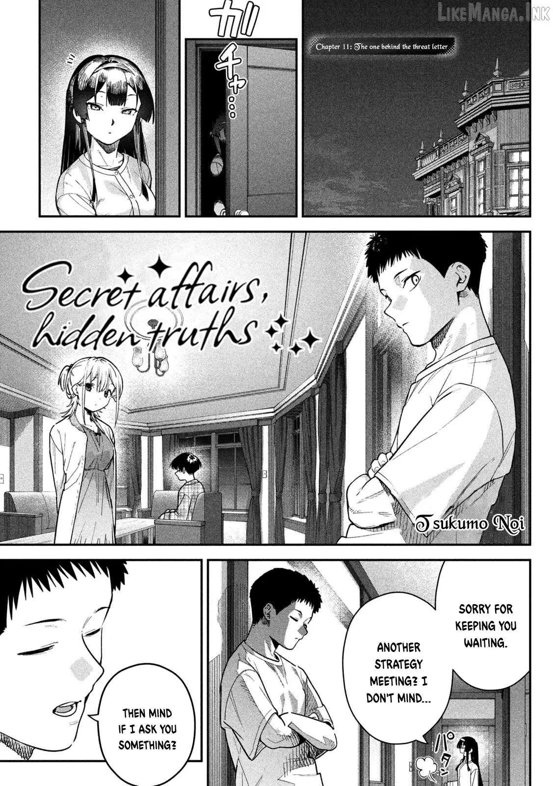 Read Secret Affairs, Hidden Truths chapter 11 image 1 on Lezhin