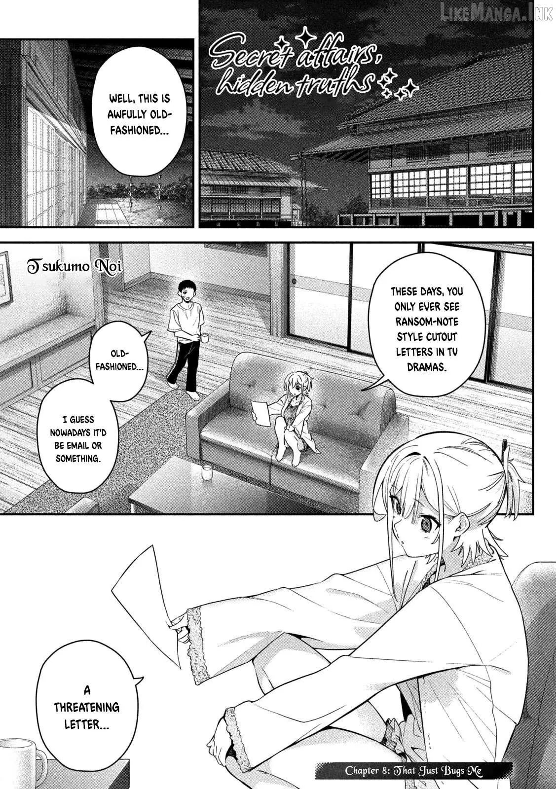 Read Secret Affairs, Hidden Truths chapter 8 image 1 on Lezhin
