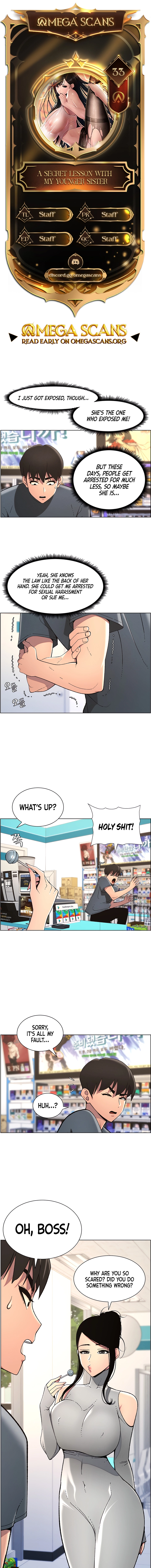 Secret Lessons for My Sister Chapter 33 page 1 - 