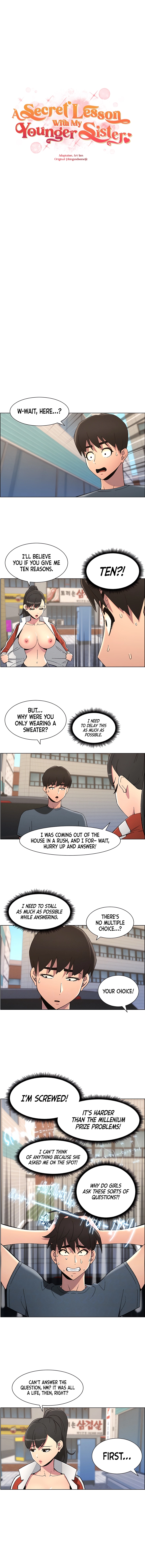 Secret Lessons for My Sister Chapter 35 page 2 - 