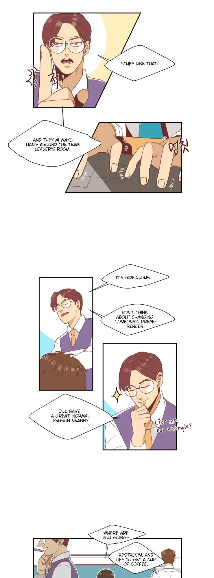 Read Secret Office chapter 2 image 7 on Lezhin