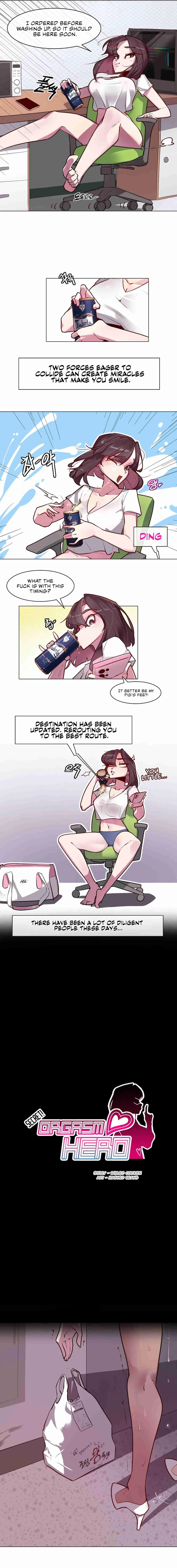 Read Secret! Orgasm♡Hero chapter 3 image 4 on Lezhin
