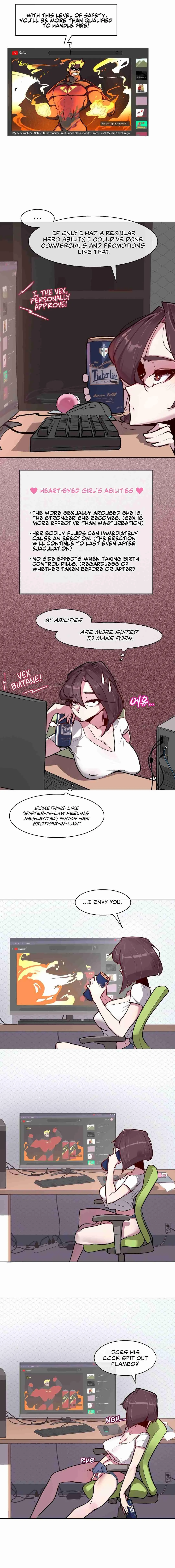 Read Secret! Orgasm♡Hero chapter 3 image 6 on Lezhin