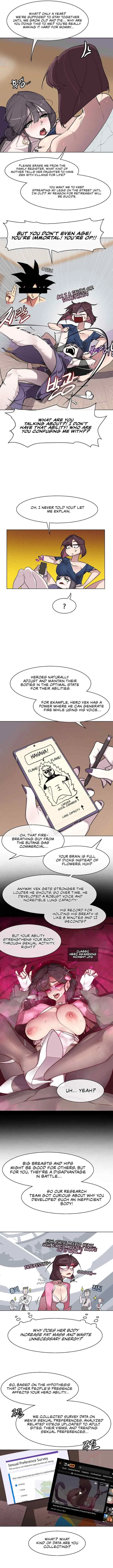 Read Secret! Orgasm♡Hero chapter 8 image 2 on Lezhin