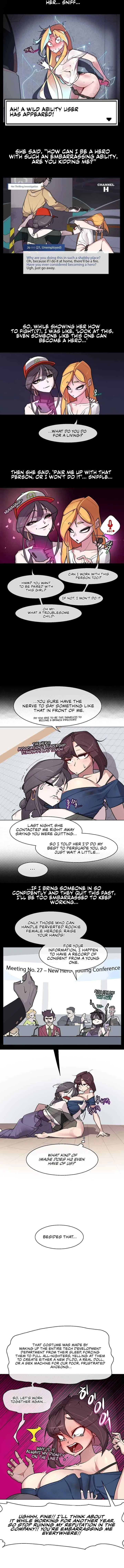 Read Secret! Orgasm♡Hero chapter 8 image 3 on Lezhin