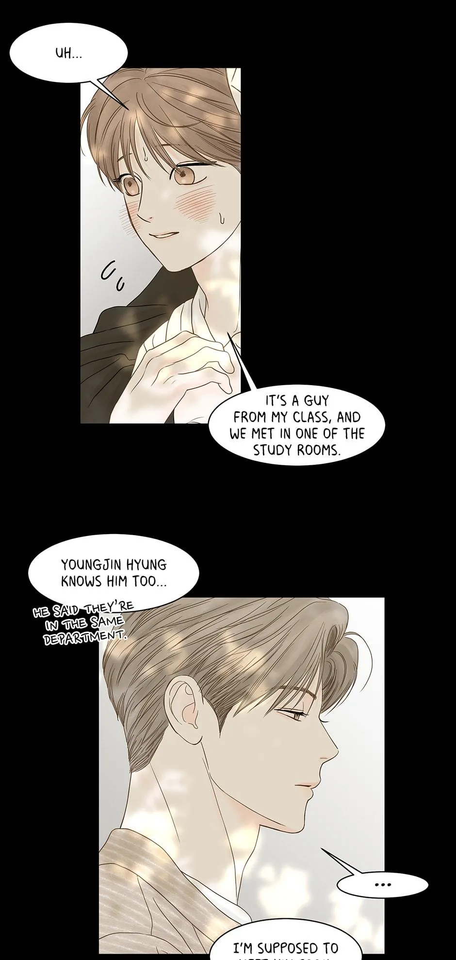 Read Secret relationship chapter 106 image 18 on Lezhin