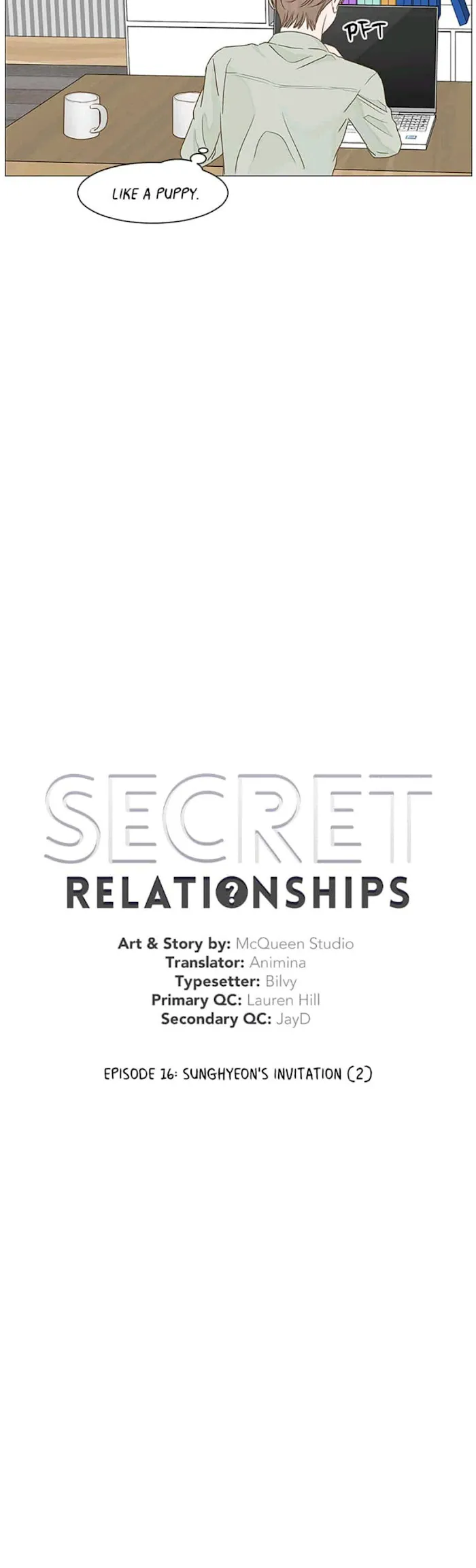 Read Secret relationship chapter 16 image 11 on Lezhin