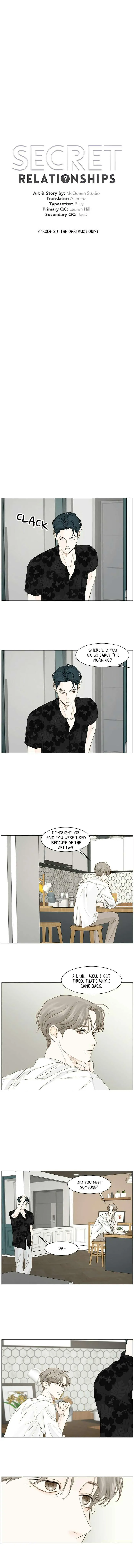 Read Secret relationship chapter 20 image 3 on Lezhin