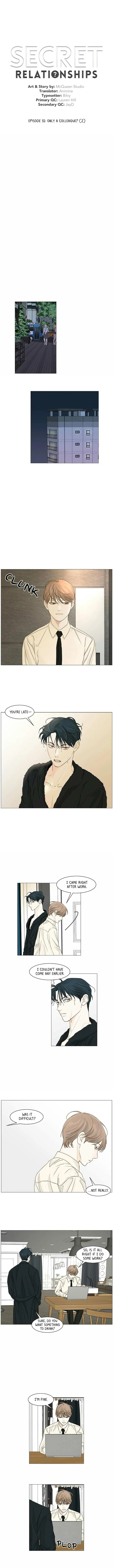 Read Secret relationship chapter 31 image 4 on Lezhin