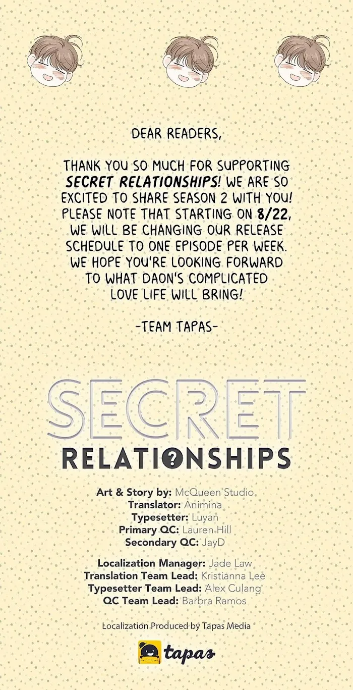 Read Secret relationship chapter 50 image 7 on Lezhin