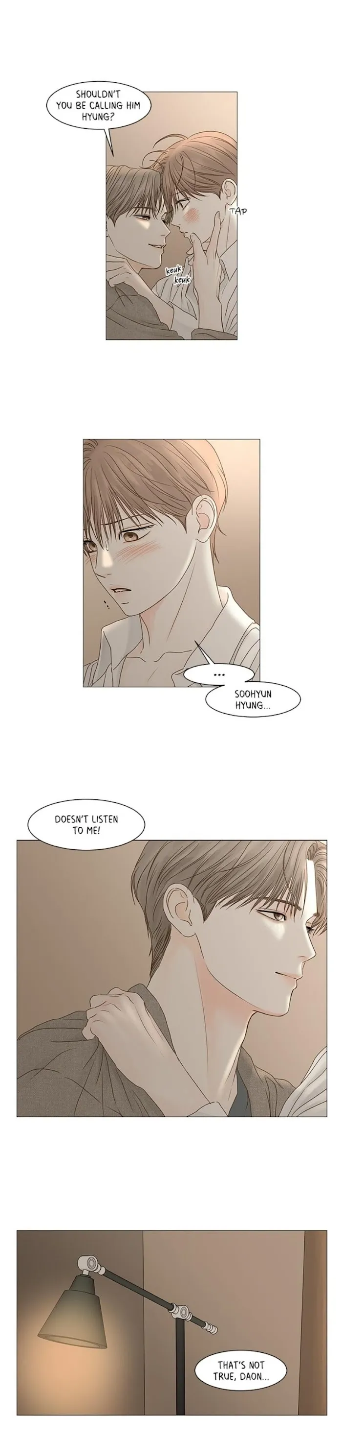 Read Secret relationship chapter 61 image 9 on Lezhin