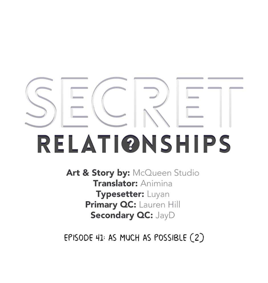 Read Secret Relationships chapter 41 image 36 on Lezhin
