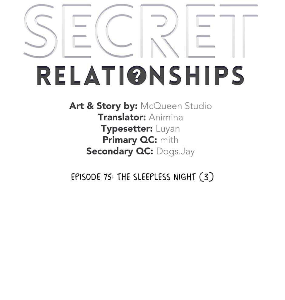 Read Secret Relationships chapter 75 image 20 on Lezhin