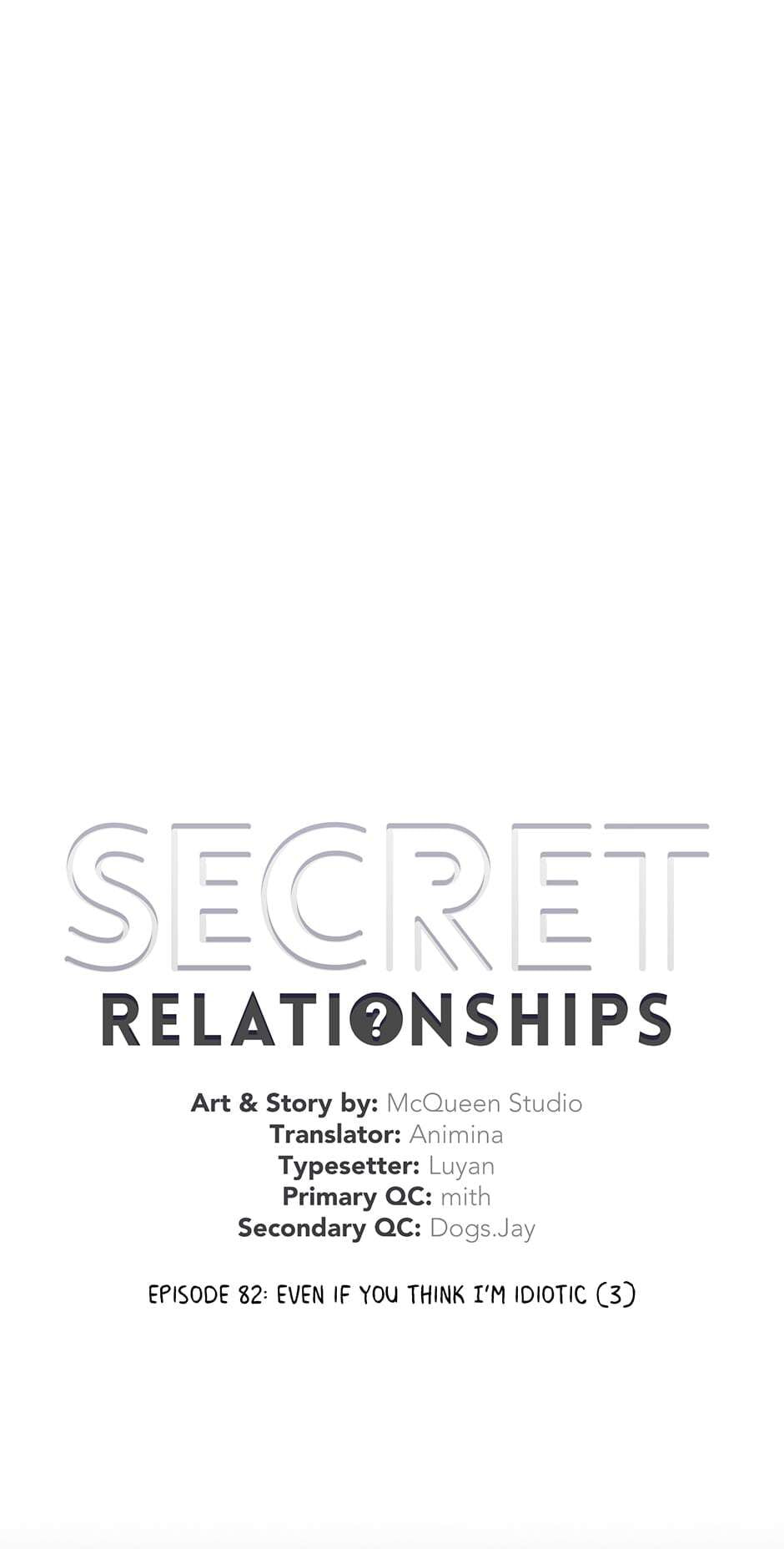 Read Secret Relationships chapter 82 image 1 on Lezhin