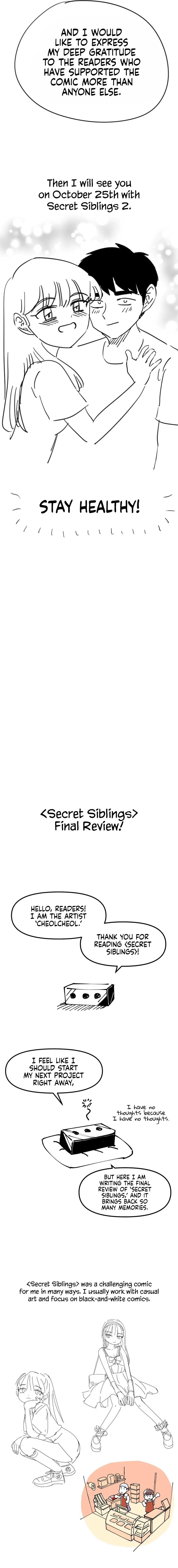Read Secret Siblings chapter 50.5 image 4 on Lezhin