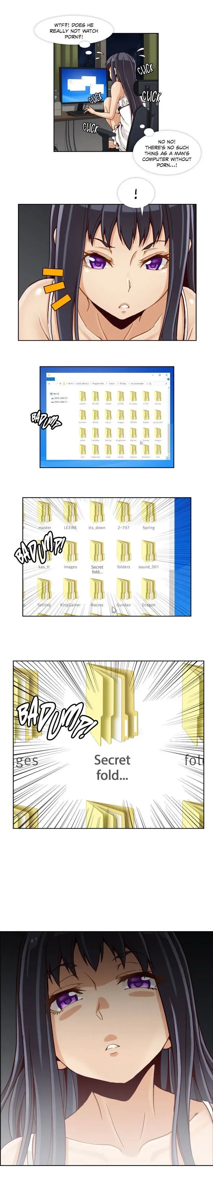 Read Secret X Folder chapter 0 image 3 on Lezhin