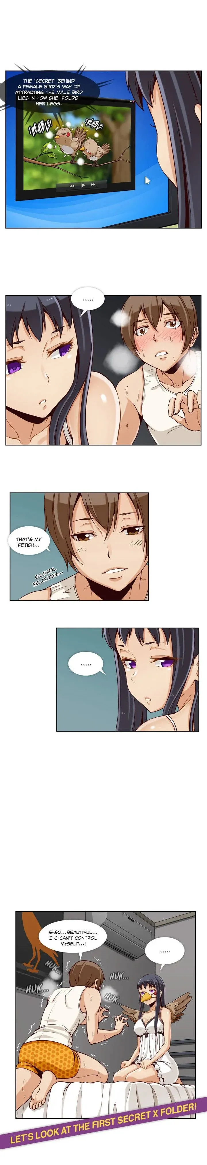 Read Secret X Folder chapter 0 image 7 on Lezhin