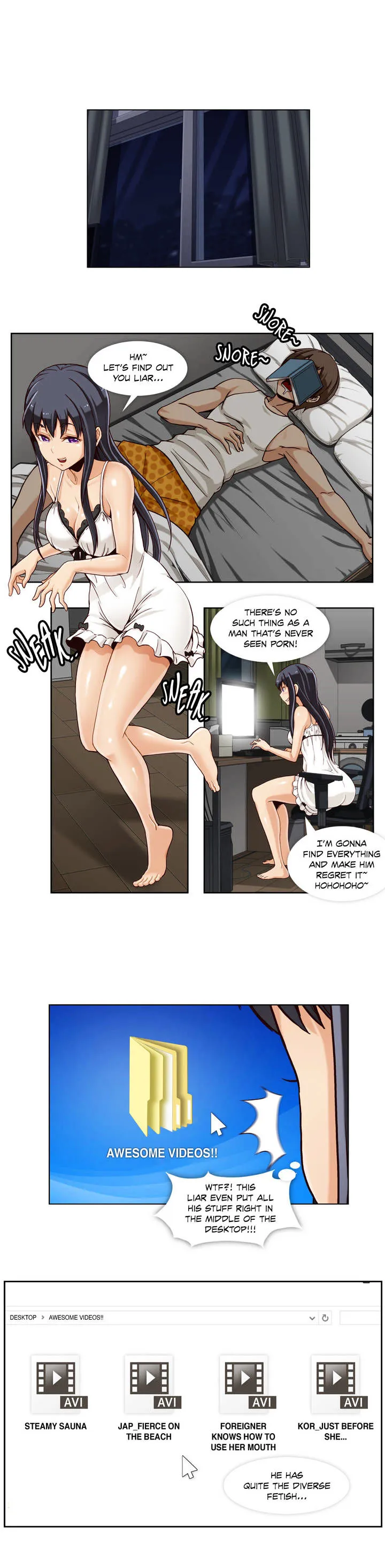 Read Secret X Folder chapter 1 image 2 on Lezhin